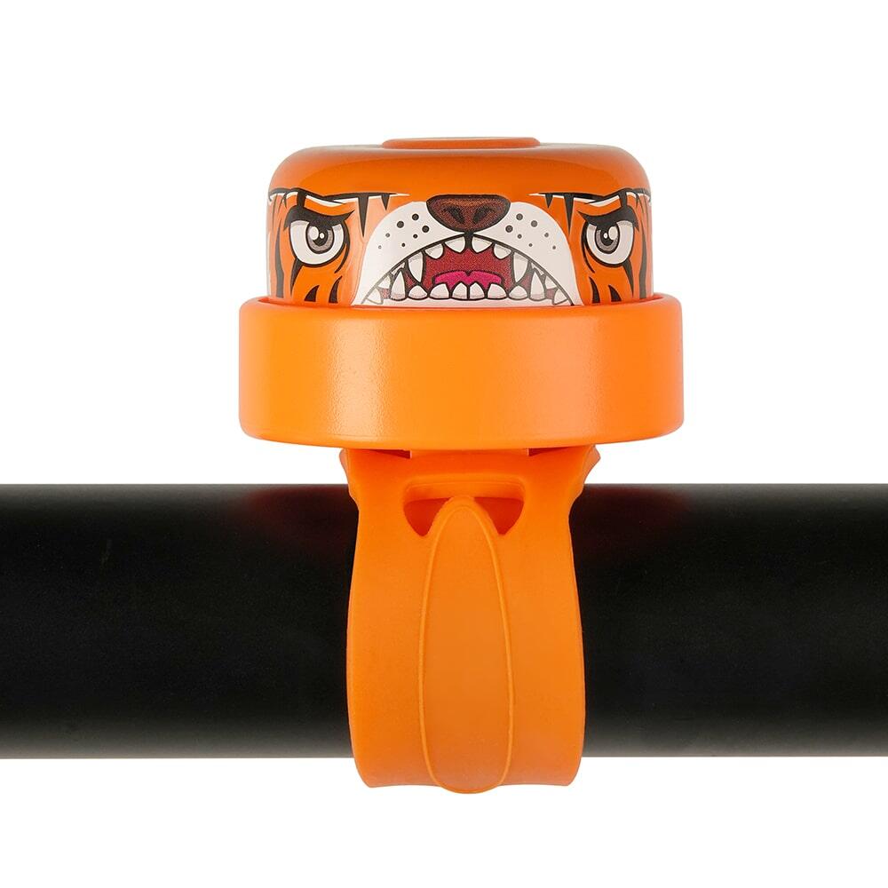 Fietsbel Kids | Oranje Tijger | Crazy Safety | Kleurrijk & Makkelijk 4/6