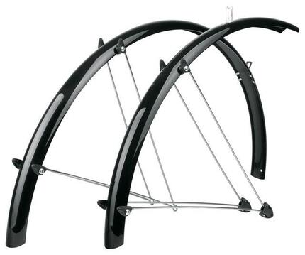Błotniki Rowerowe Zestaw SKS ATB 60 26" czarne