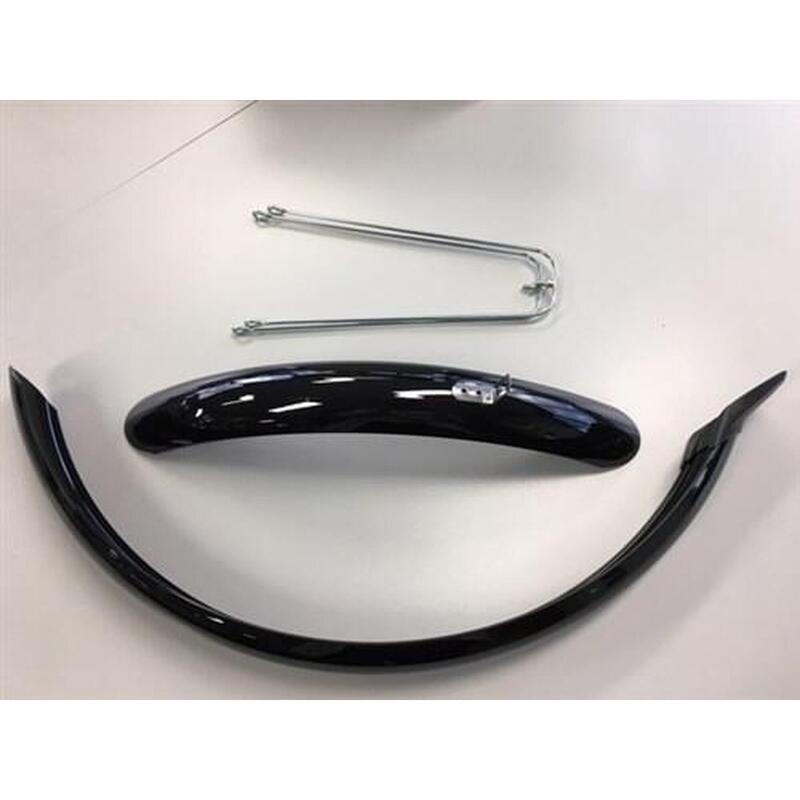 Stel spatborden 20 inch 51 pvc zwart eurofender