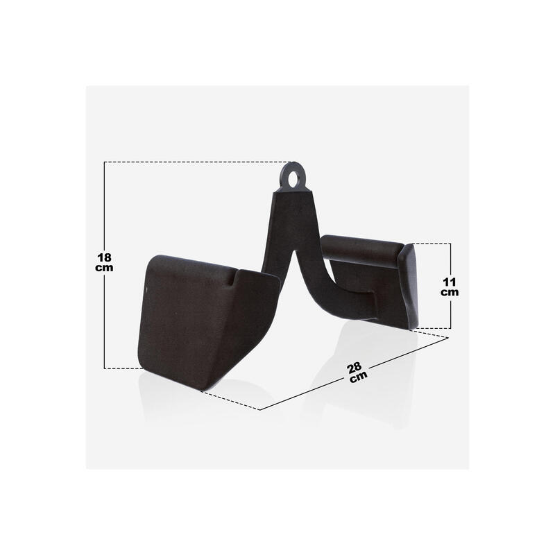 Roeigreep - Zwart - Rubber Coating - Handgreep - Anti-slip