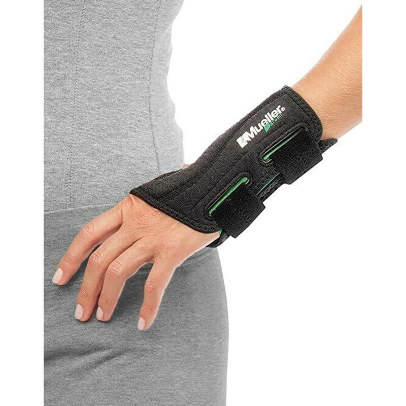Green Fitted Wrist Brace Right, Size SM/MD