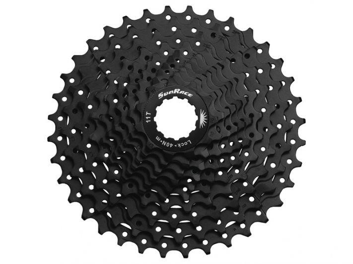 Cassette V BIKE 10 Velocidades. Desarrollo 11/36 (Tipo HG) Negro 2/2