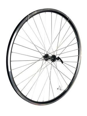 Roland voorwiel 28 inch 622 zwart zac2000 velgrem met centerlock