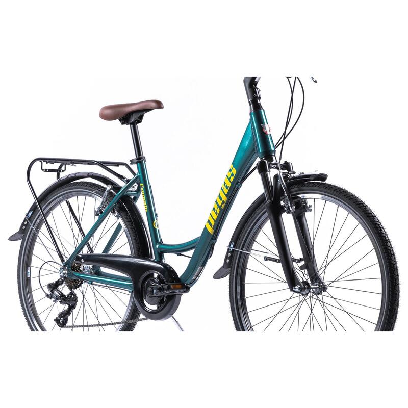 Bicicleta Oras Pegas Comoda Verde Pin ( AL)