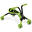 Porteur enfant pliable 4 roues SCRAMBLEBUG HONET Métal