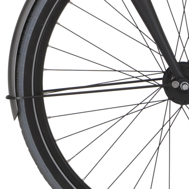 Cortina - Tige De Garde-boue Cortina Pour Vélo 28 Pouces Blau Mat Noir - Garde-boue - Bleu|noir - 280 Mm - Decathlon