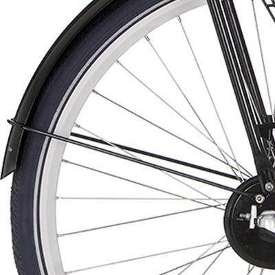 Cortina Milo supporto parafango posteriore 28inch nero 355x70 mm