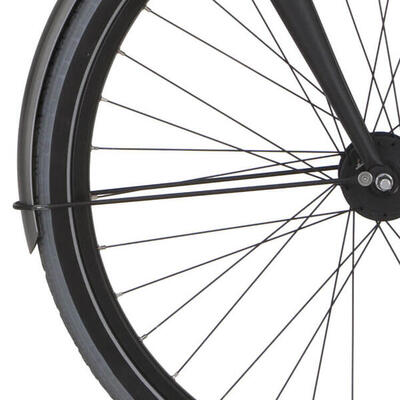 Cortina Schutzblechstange für 28 Zoll Blau Shadow Silber Matt