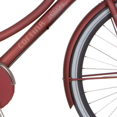 Parafango anteriore Cortina U4 Family 750x58 mm Rose Matt.