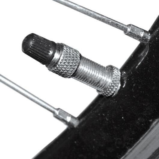 Bullet Valves en acier noir / argent 4 pièces 2/3