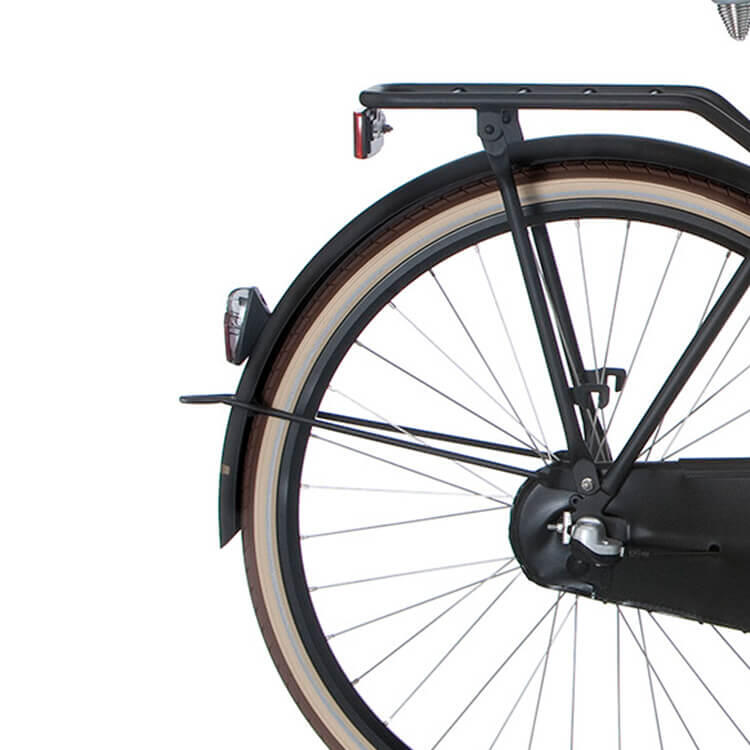 Cortina Achterspatbord 28 U4 Jet Black Matt - Stijlvol en Duurzaam 1/1