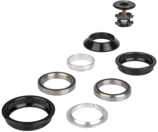 M-Wave casque ZS44/44 C 8 pièces noir/argent 2/4