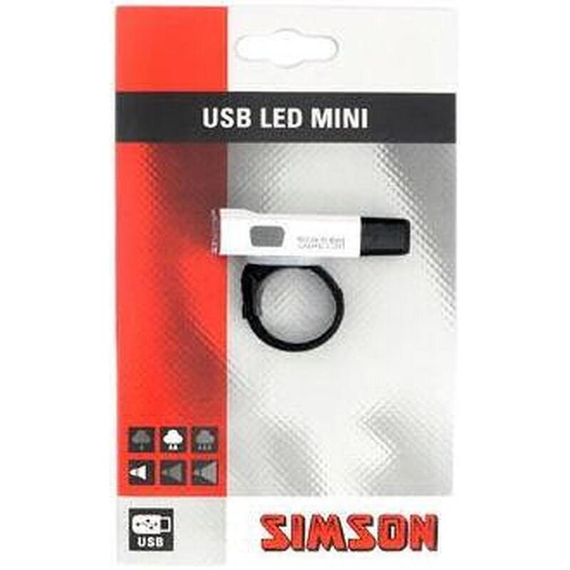 Lampe frontale rechargeable USB Simson Mini