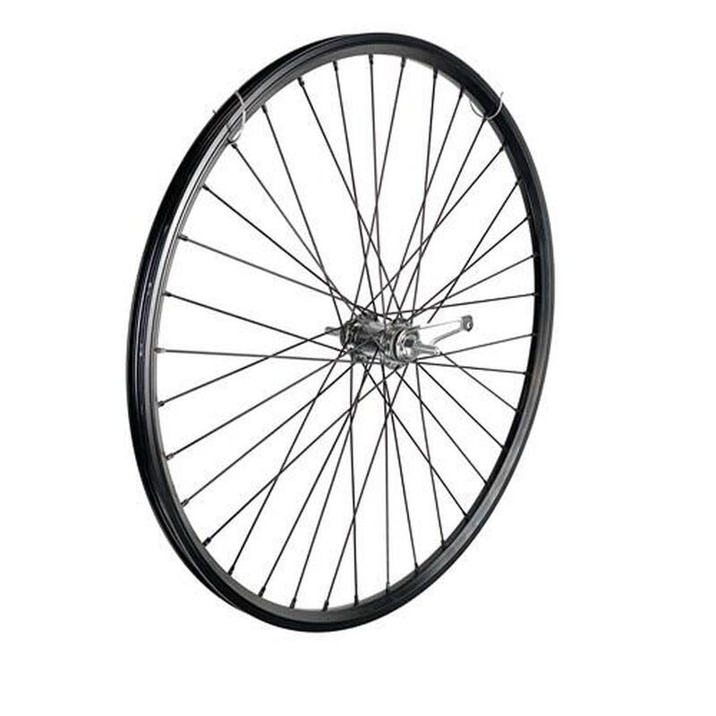 A-roue 28 pouces 622 Black Black Spoke Shimano Brake Hub