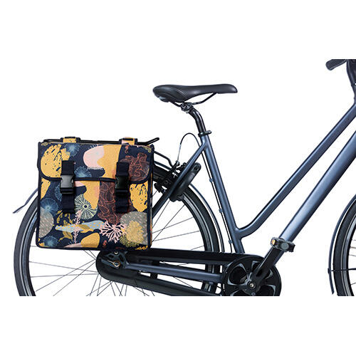 Dubbele fietstas Mara XL Reef 35 liter 14 x 36 x 44 cm - nachtblauw