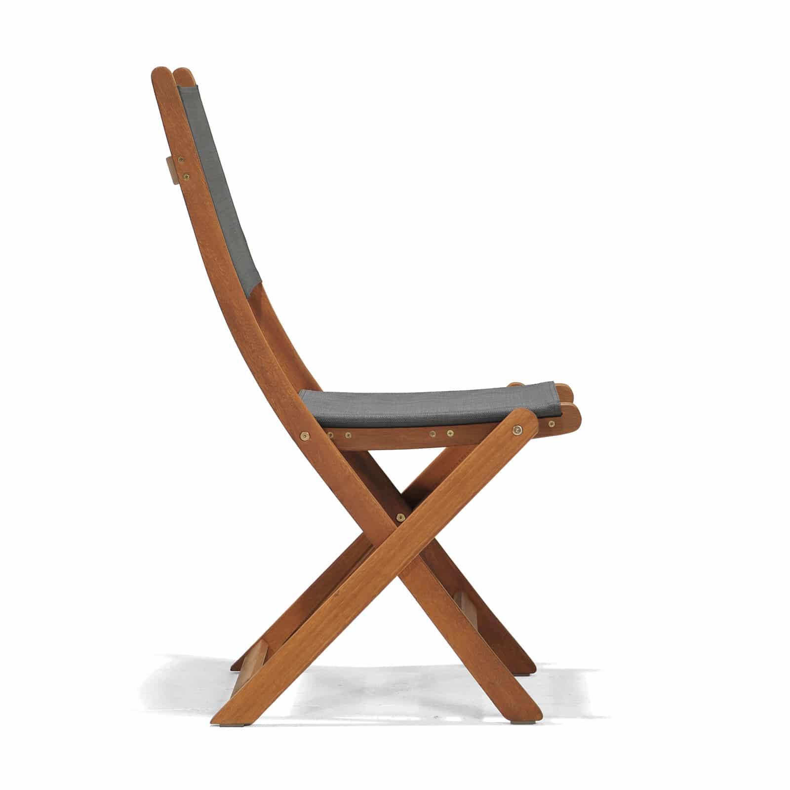 Silla de Jardín Chillvert Plegable Madera 50,65x49,60x93,20 cm 4/5