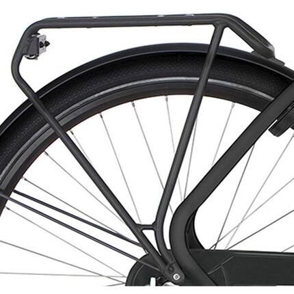 Porte-bagages Cortina Common en noir mat