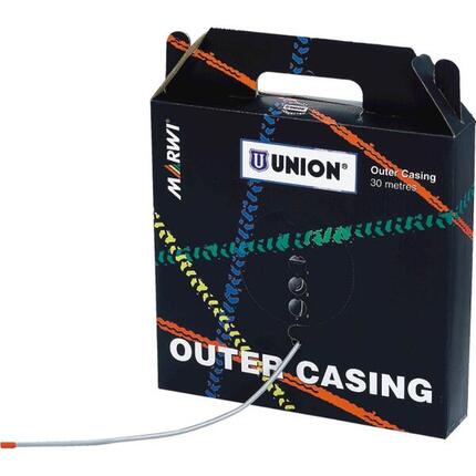 Marwi Union 5mm Silber Brems-Außenkabel Rolle (30 m)