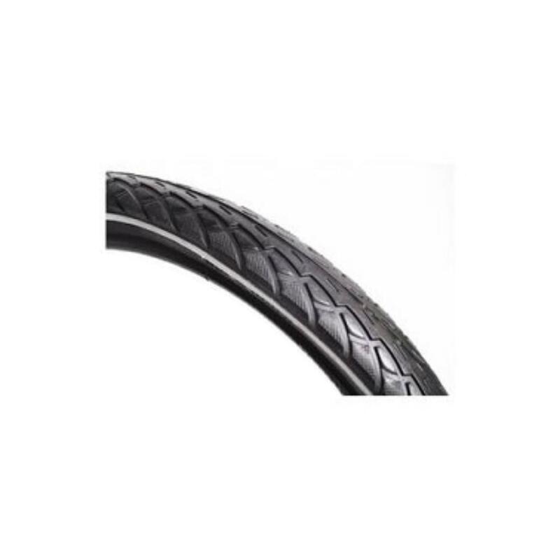 DeliTire pneu 16 x 1,75 (47-305) ligne noir/blanc