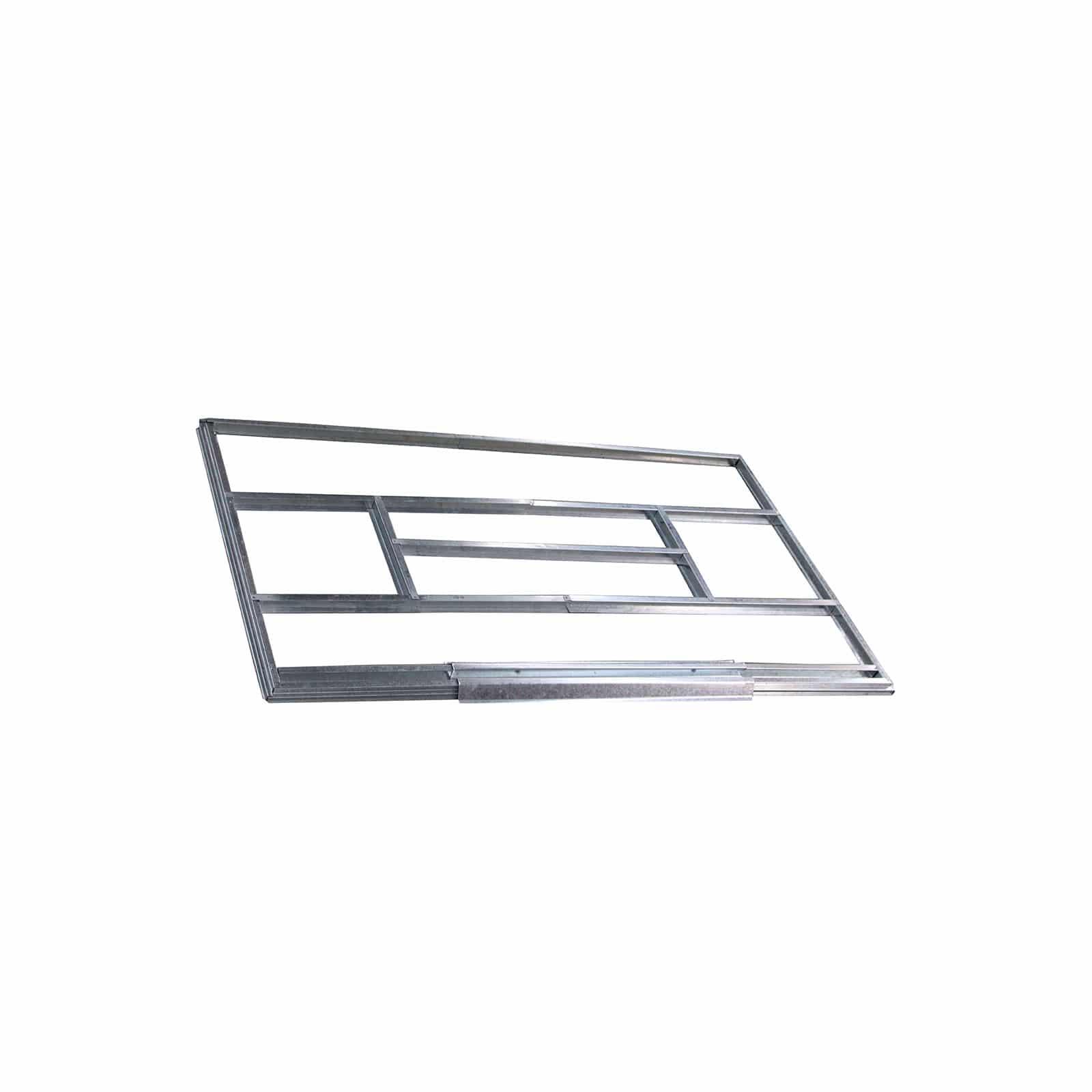Caseta Metálica Gardiun Kingston 3 m² Exterior 142x213x184 cm Acero Galvanizado 3/4