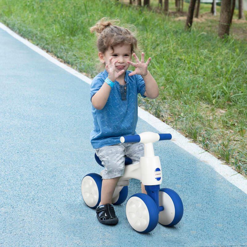 Bicicleta sem pedais 56x30x42 cm azul AIYAPLAY