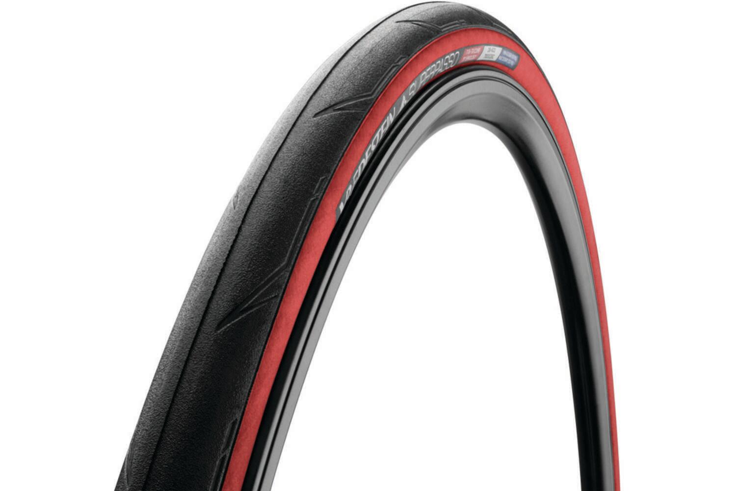 VREDESTEIN Vredestein - superpasso 700x25c zwart rood