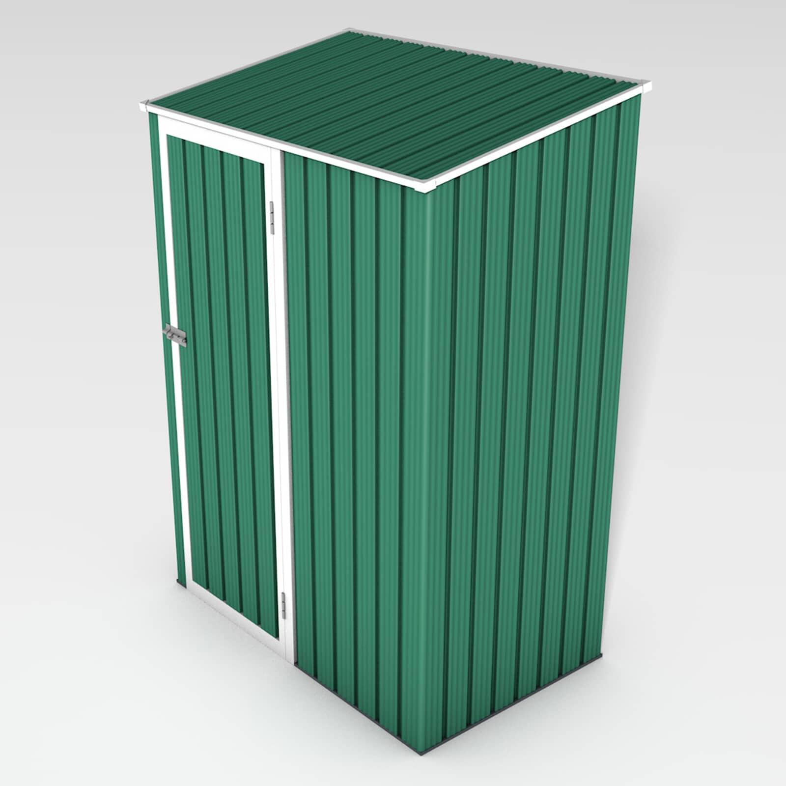 Armario Gardiun Newcastle 1,27 m² Exterior 89x143x186 cm Verde 4/5