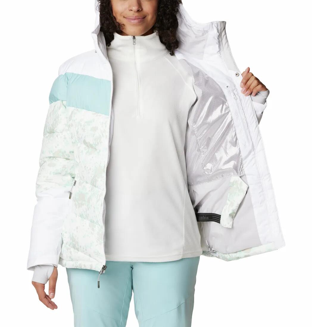 Giacca da sci trapuntata da donna Abbott Peak