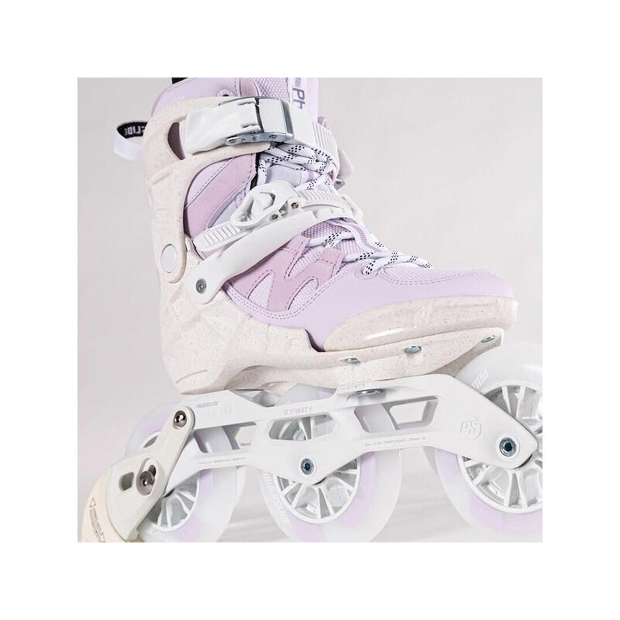 Powerslide patins à roues alignées Phuzion Argon 110 softboot 83A blanc/rose