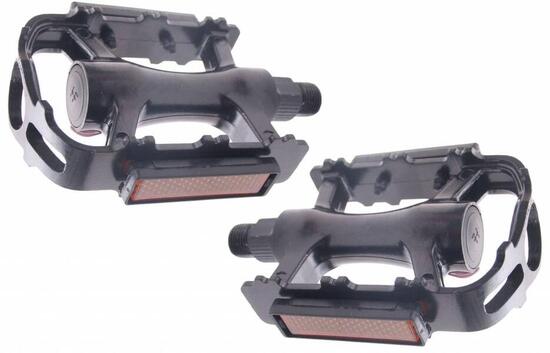 Edge Pedaalset MTB Trekking Luxusaluminium Silber