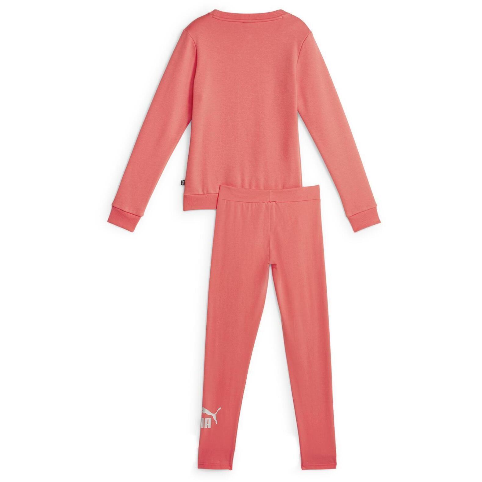 Trainingspak Puma Logo FL JR, Roze, Kinderen 2/2