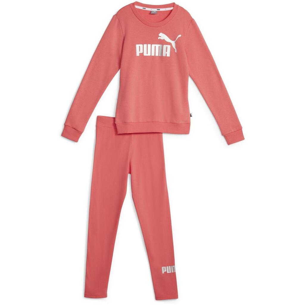 Track suit Puma Logo FL JR, Pink, Kids