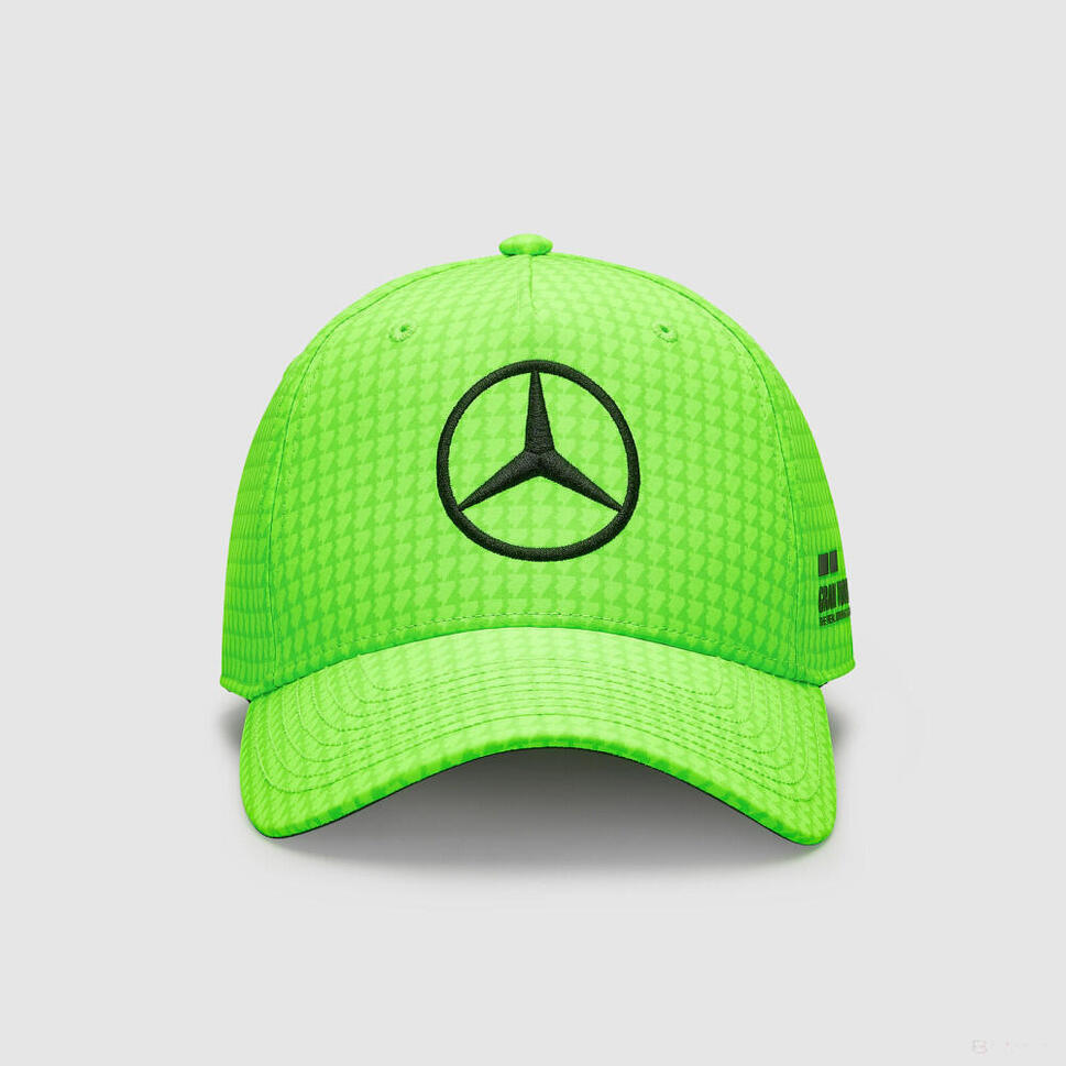 Czapka Dziecięca Neonowa Zielona Mercedes F1 LH