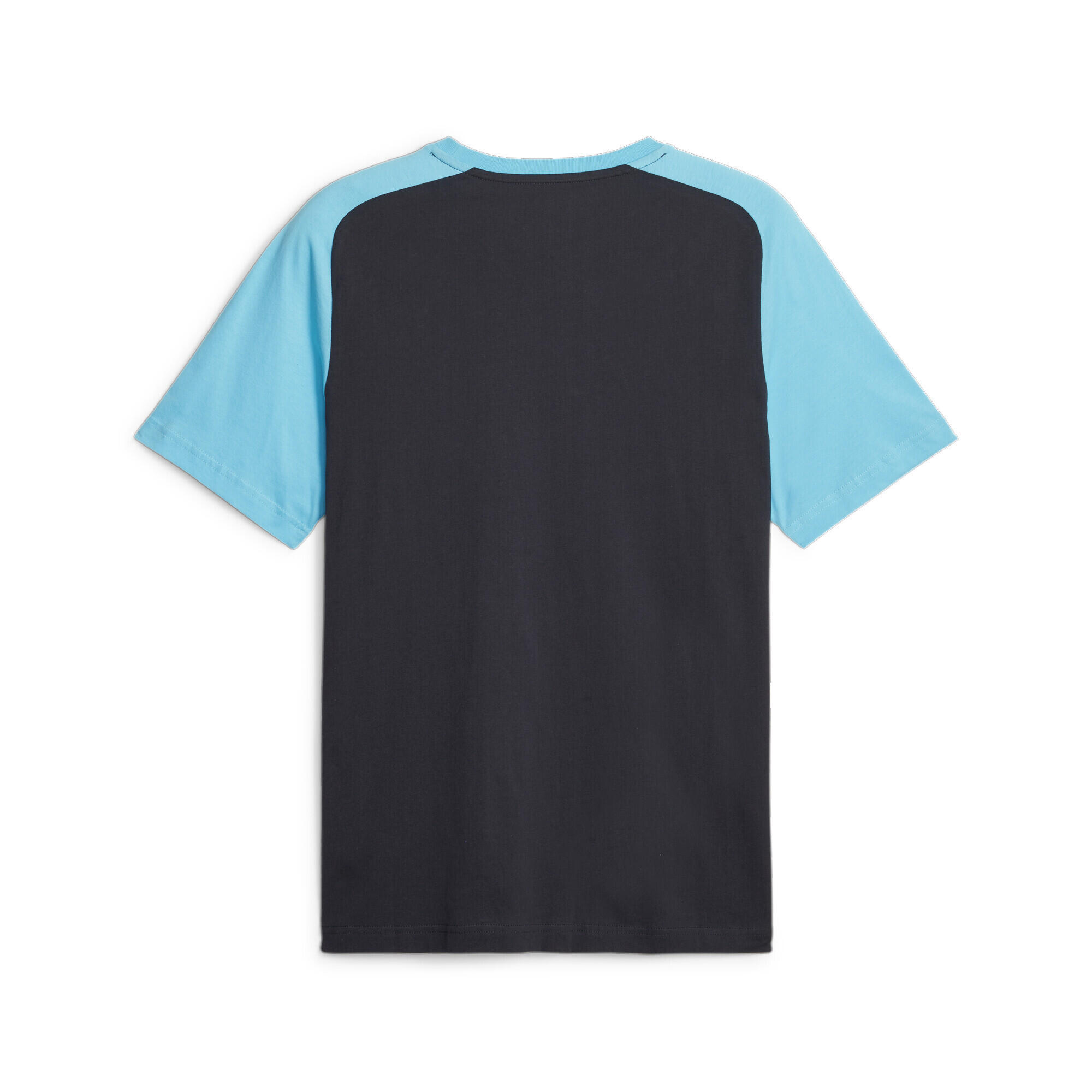 Manchester City Casuals voetbal T-shirt PUMA Dark Navy Hero Blue Black 6/6