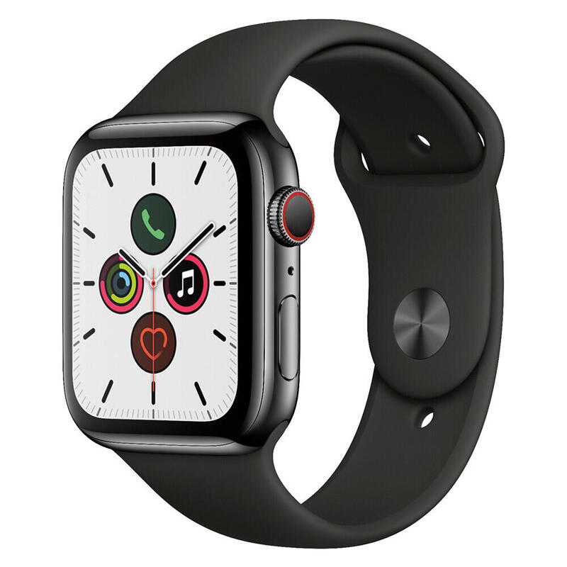 Reconditionné - Apple Watch S5 44mm GPS+Cellulaire Gris/Noir - état correct