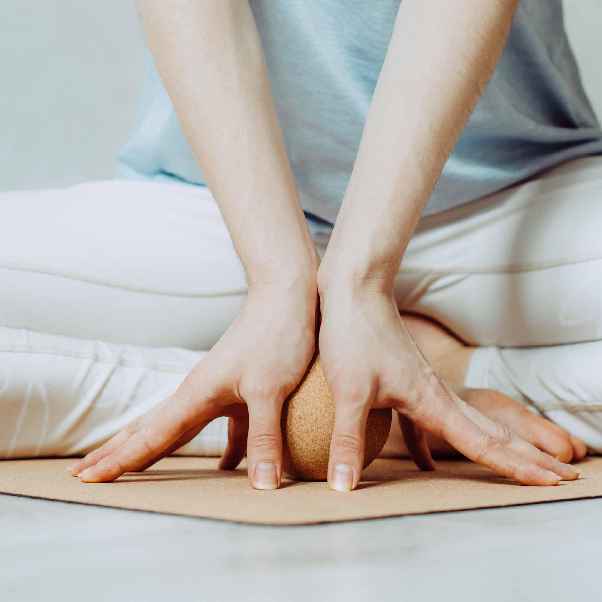 Set de massage en liège - auto-massage - récupération sportive - massage dos 7/7