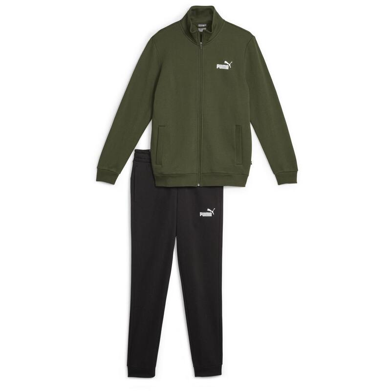 Melegítő Puma Clean Sweat Suit, Zöld, Férfiak