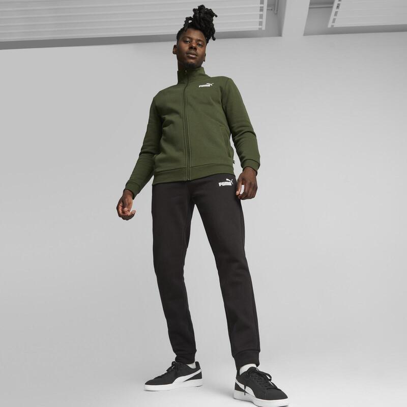 Melegítő Puma Clean Sweat Suit, Zöld, Férfiak