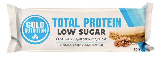 BARRA DE PROTEÍNA BAJA EN AZÚCAR PROTEIN BAR LOW SUGAR DE CACAHUETE - 60 G