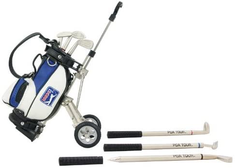 Gadget fantaisie : sac de golf de bureau et coffret de stylo 2/5