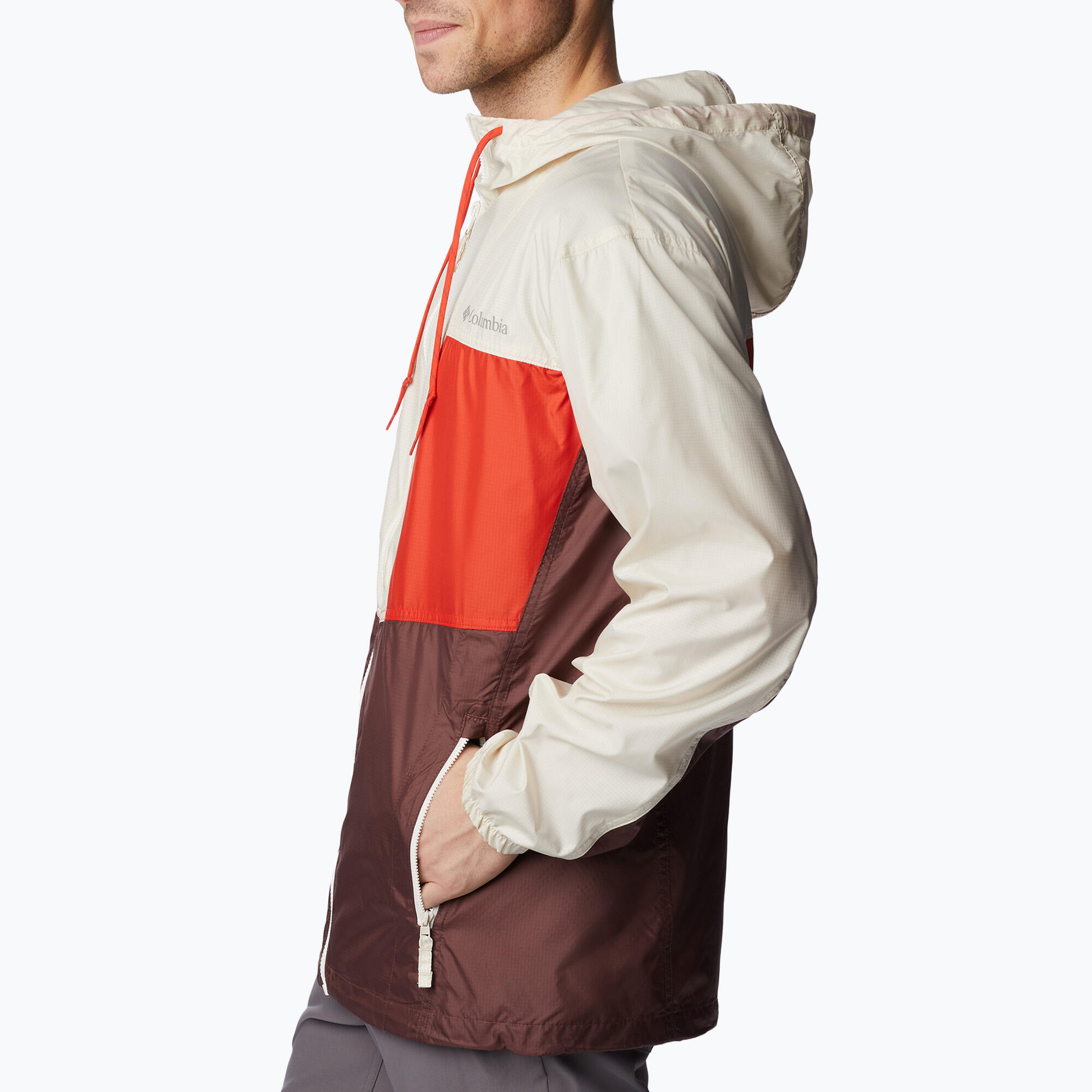 Jaqueta corta-vento masculina Columbia Trail Traveler 4/7