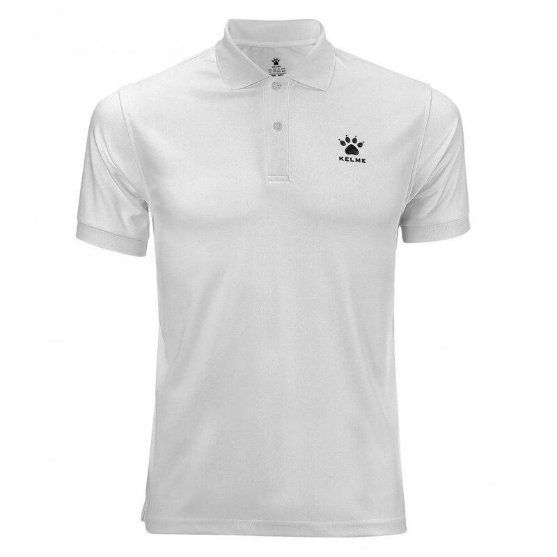 Kelme 13 Basic Short Sleeve Polo Shirt Em Branco