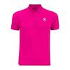 Polo Manga Corta Basic Unisex En Color Fucsia