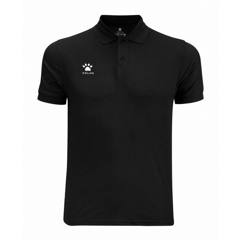 Polo Manga Corta Street Jr Unisex En Color Negro