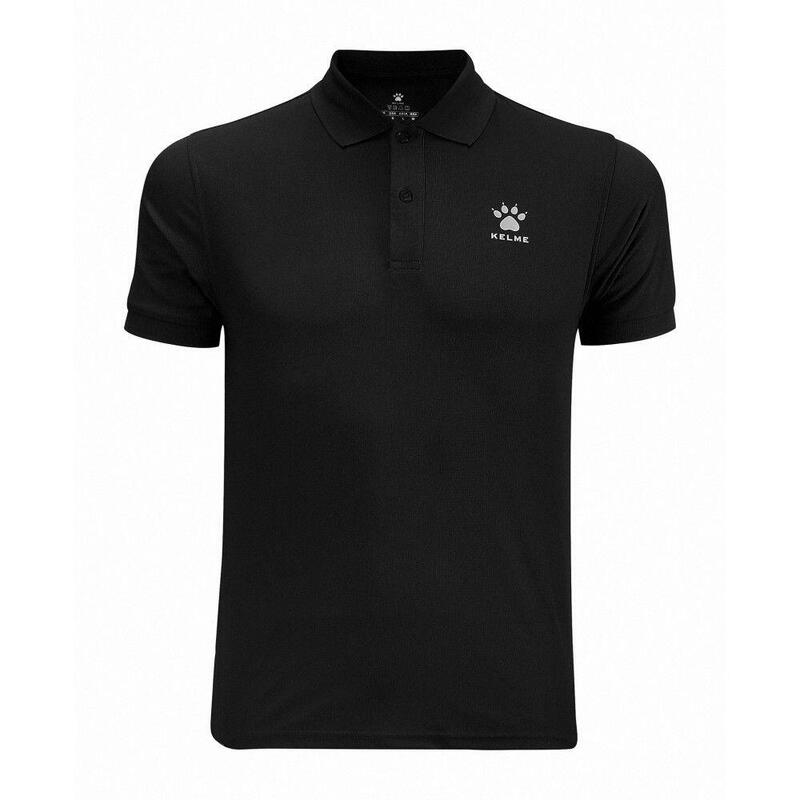 Polo Manga Corta Basic Unisex JR En Color Negro