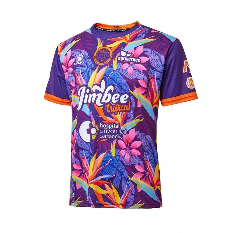 T-Shirt 22/23 Jimbee Cartagena Tropical  Kelme 13 violeta