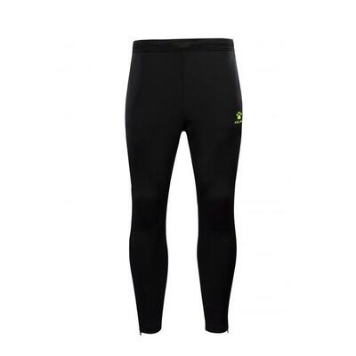 Pantalón Largo Unisex Kelme Montes Color Negro Y Amarillo