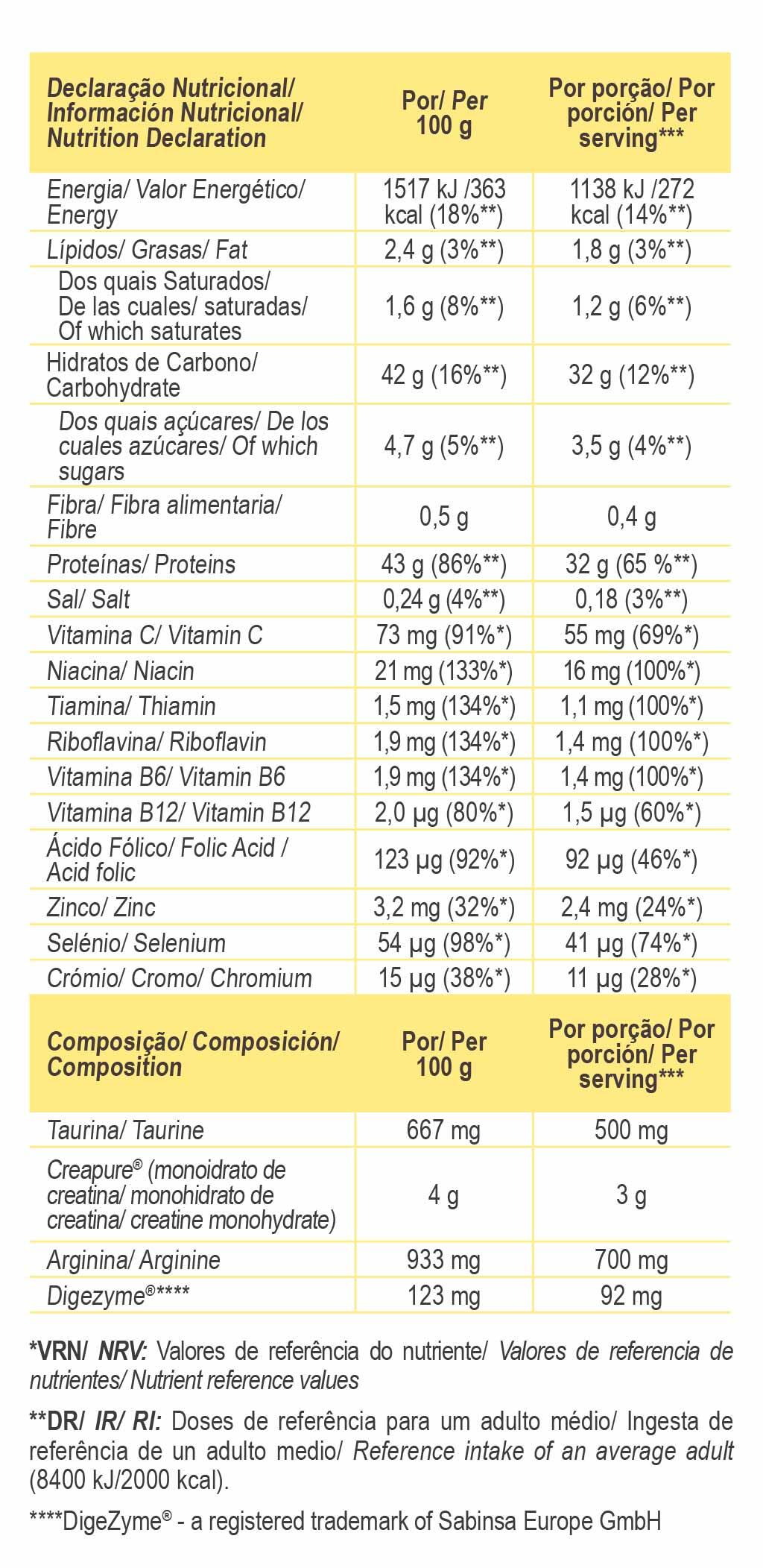PROTEÍNA MUSCLE RECOVERY VAINILLA - 900 G 3/3