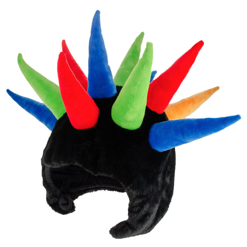 Couvre casque Pointes Multicolore-Noir