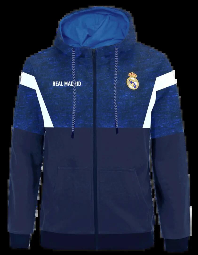Tengerkék Real Madrid kapucnis pulóver 1/1